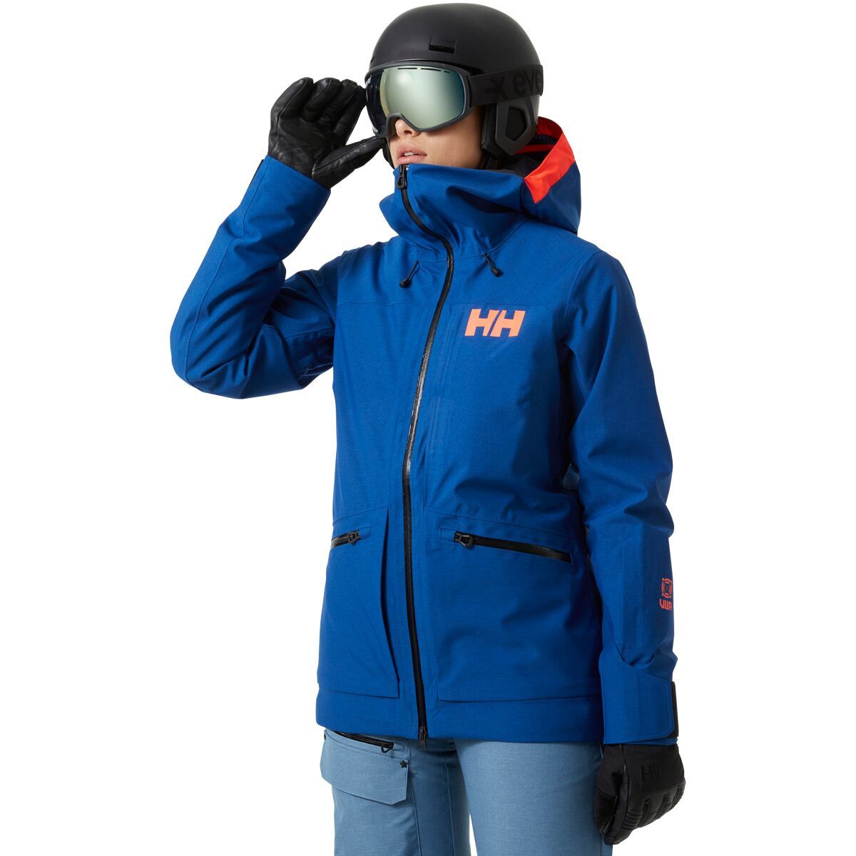 helly hansen white ski jacket