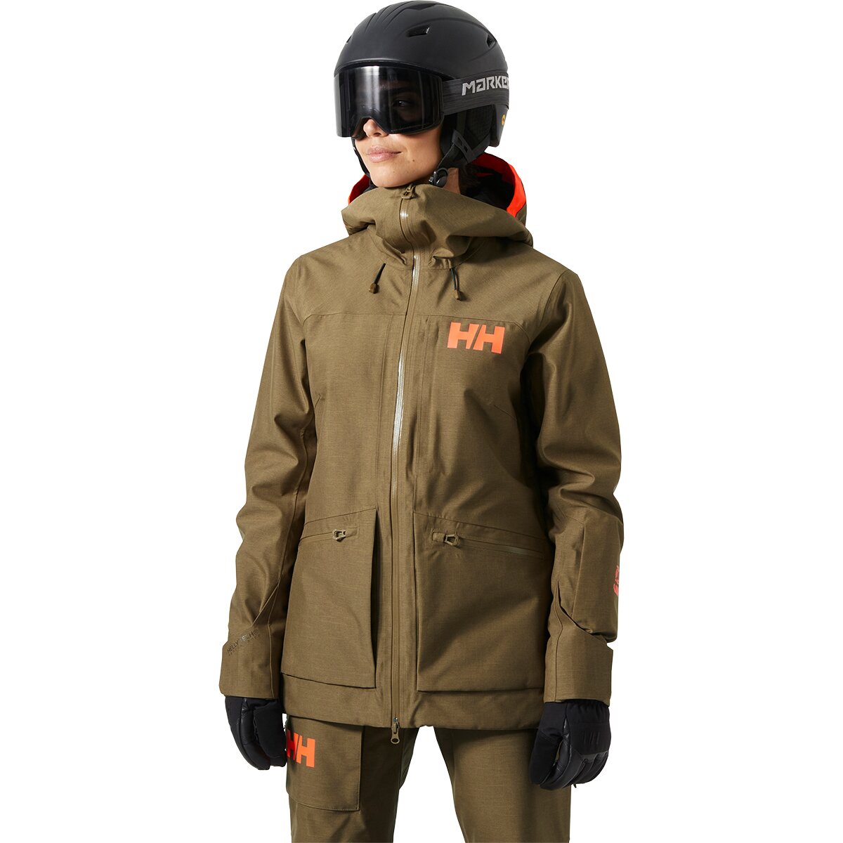 Image of Helly Hansen Powderqueen 3.0 Jacket - Women's Sepia, M