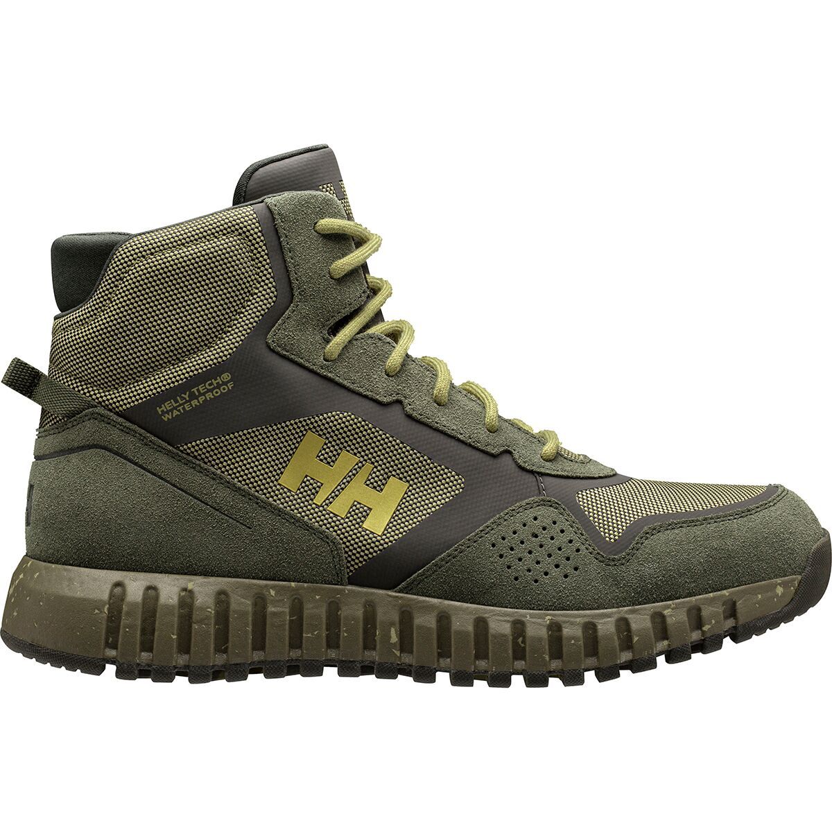 Helly Hansen Monashee ULLR Helly Tech Boot - Men's Utility Green/Beluga/Sage, 8.5
