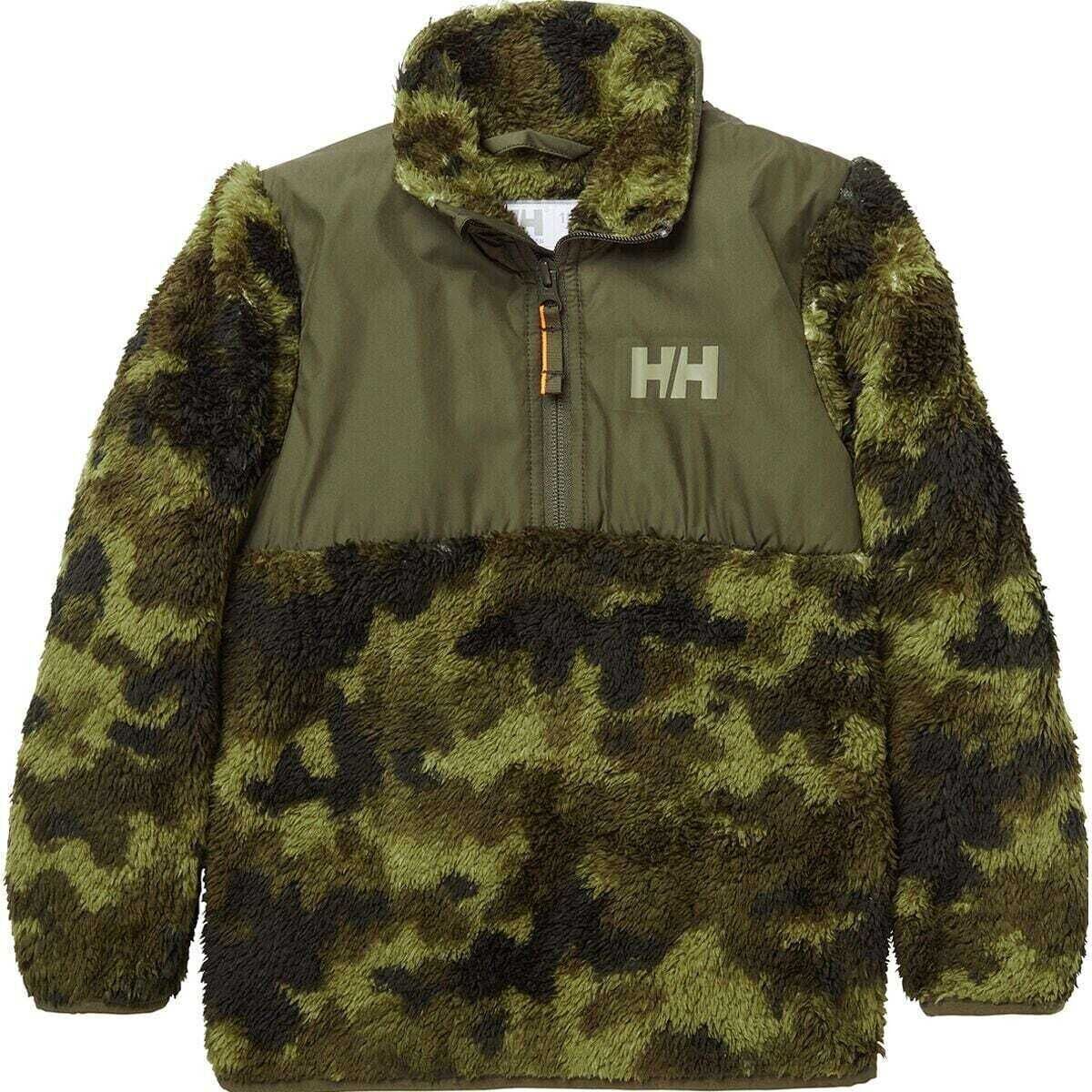 Helly Hansen Champ 1/2-Zip Midlayer Jacket - Toddlers' Utility Green Aop, 1