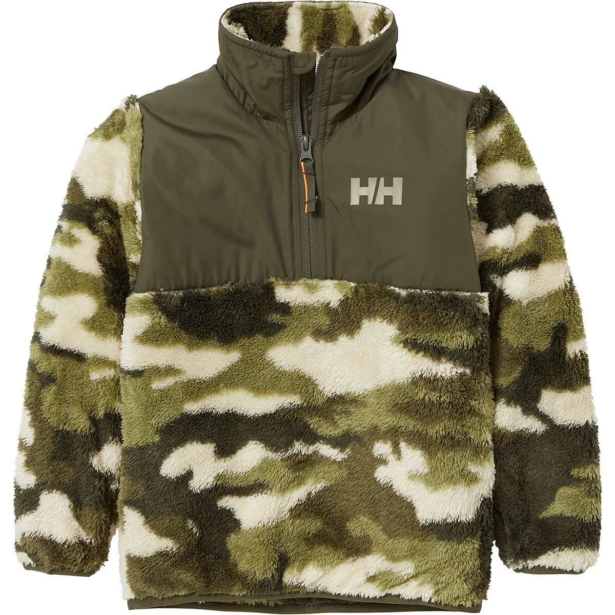 Helly Hansen Champ 1/2-Zip Midlayer Jacket - Toddlers' Utility Green Camo, 1