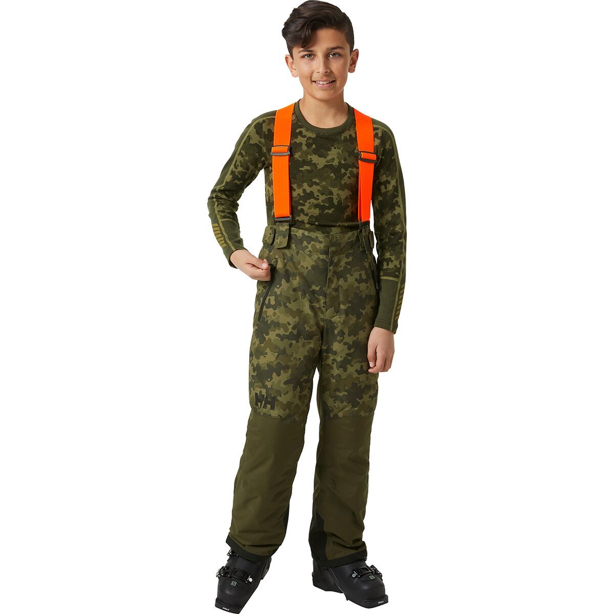 Image of Helly Hansen Jr No Limits 2.0 Pant - Boys' Utility Green, 16