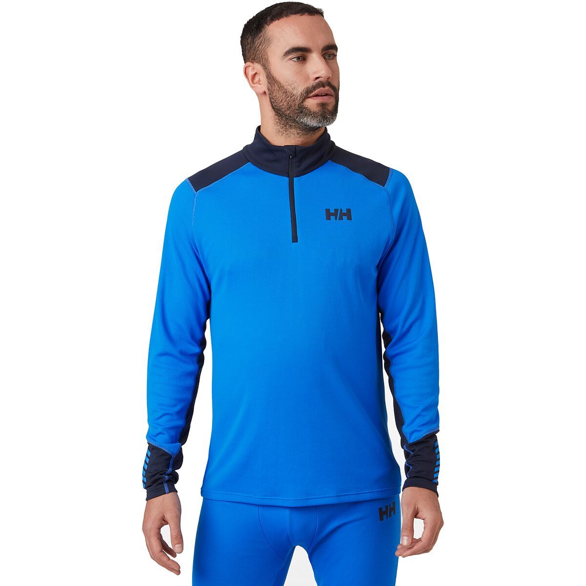 Helly Hansen Lifa Active 1/2-Zip Top - Men's Electric Blue, XL