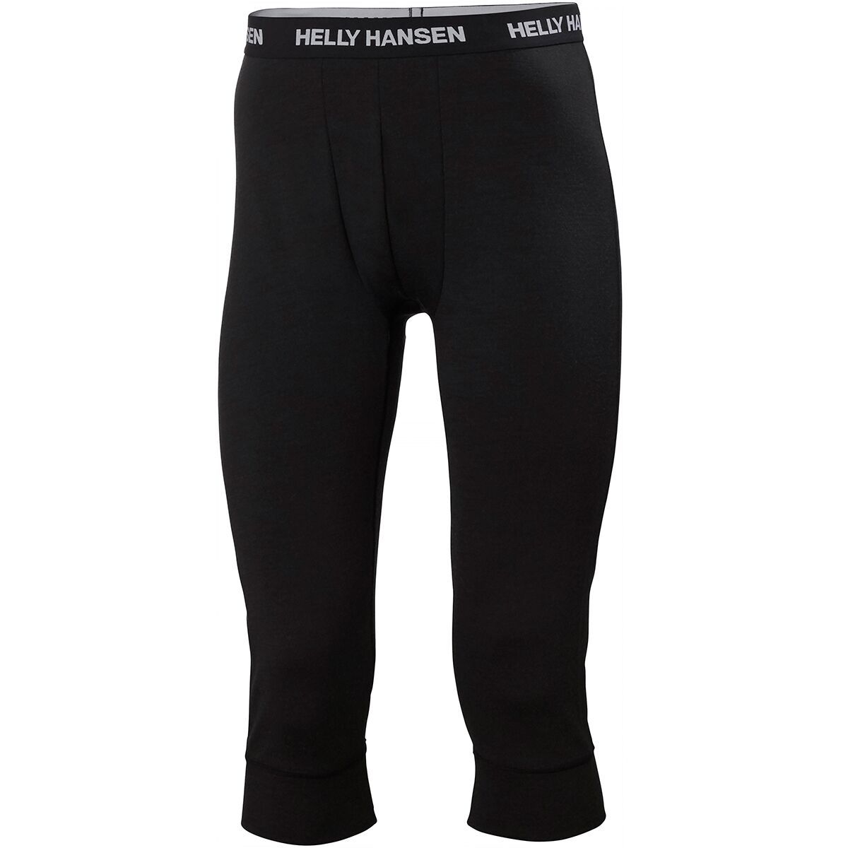 Image of Helly Hansen Lifa Merino Midweight 3/4 Pant - Men's Black, L