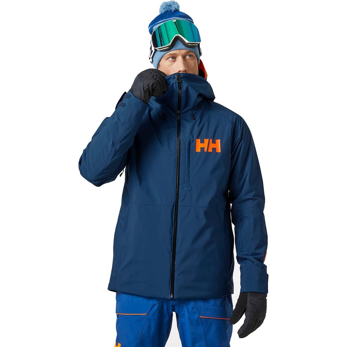 Helly Hansen Powderface Jacket - Men's Ocean, XXL