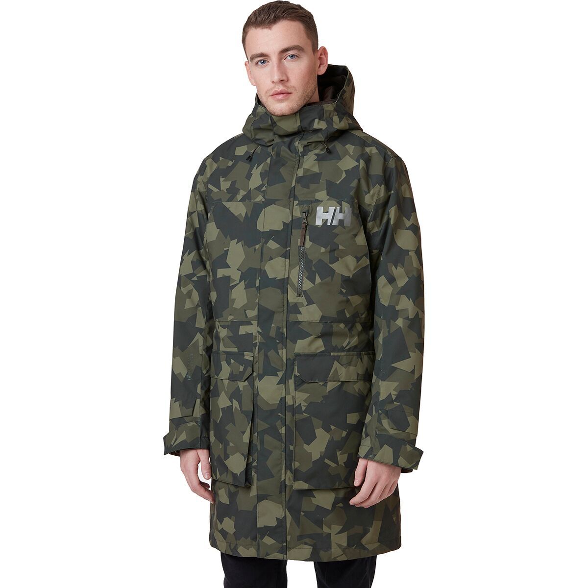 Helly Hansen Rigging Coat - Men's Beluga Camo, XL