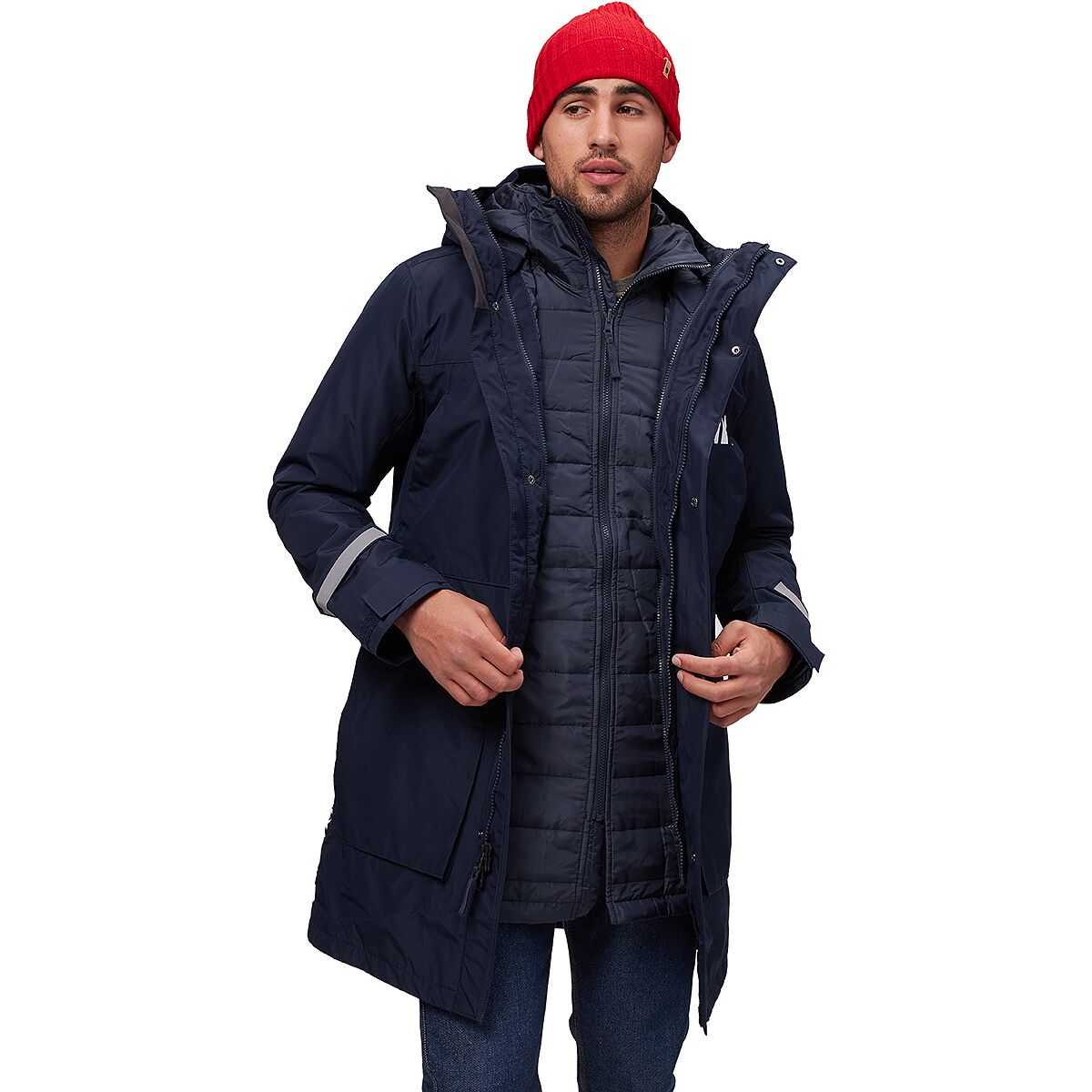 Image of Helly Hansen Rigging Coat - Men's Navy, M