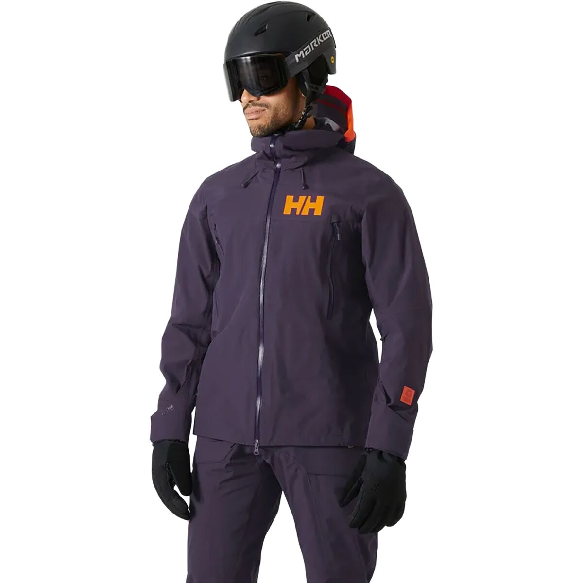 Image of Helly Hansen Sogn Shell 2.0 Jacket - Men's Black Grape, XL