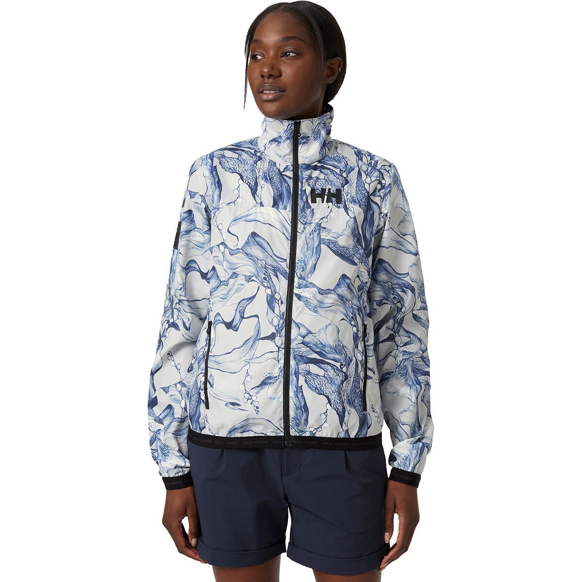 Helly Hansen HP Light Windbreaker - Women's Grey Fog Esra, M