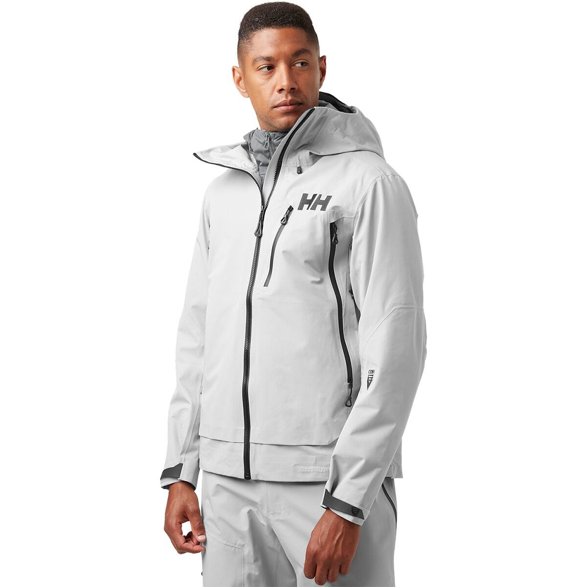 Helly Hansen Odin 9 Worlds Infinity 3L Jacket - Men's Grey Fog, L
