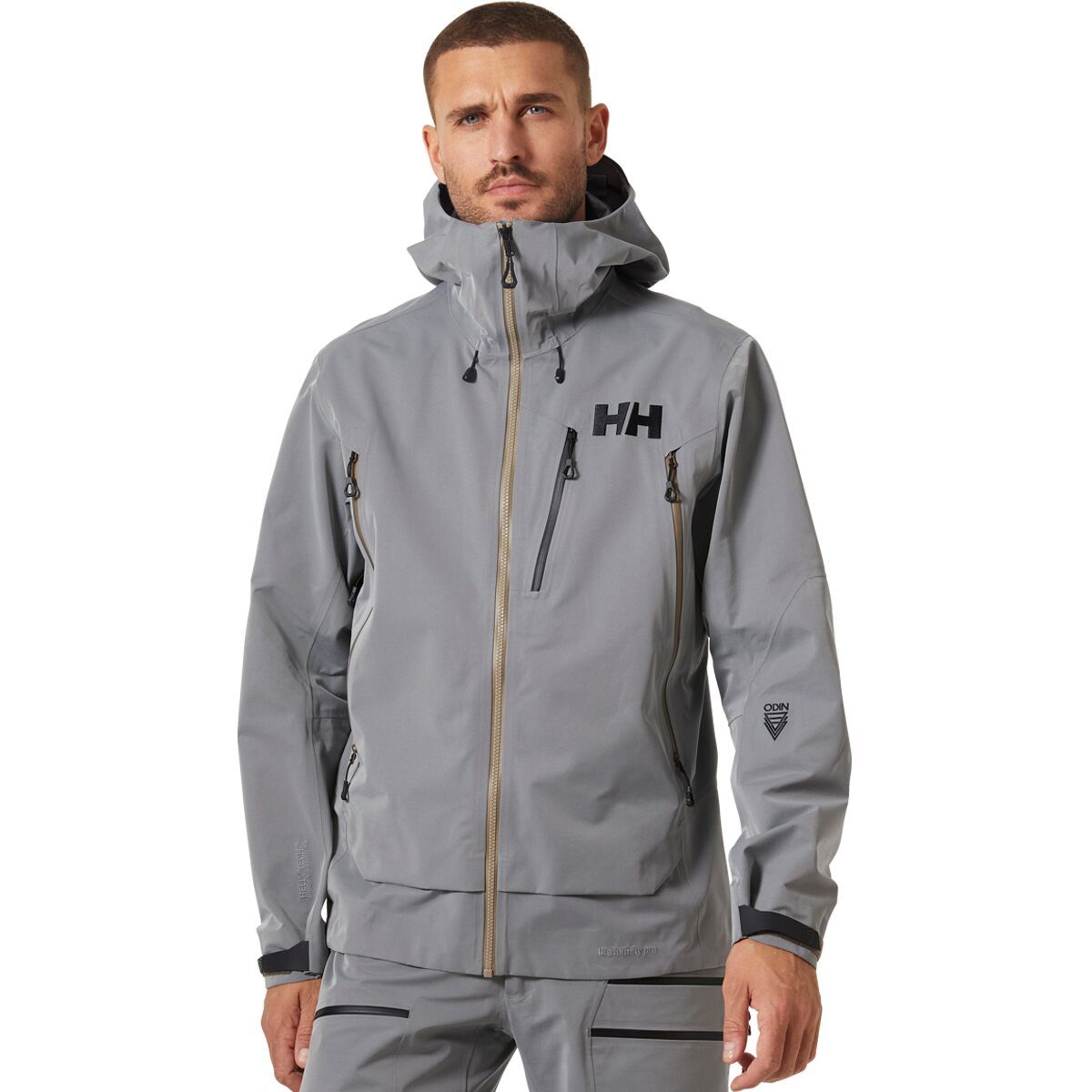 Helly Hansen Odin 9 Worlds Infinity 3L Jacket - Men's Infinity Rock, XXL
