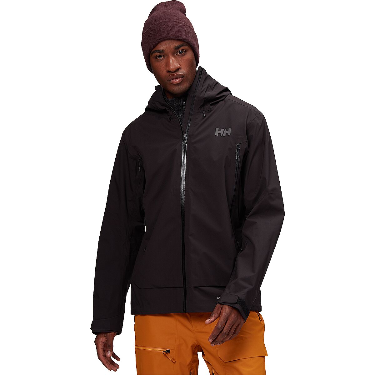 Image of Helly Hansen Verglas Infinity Shell Jacket - Men's Black, XL
