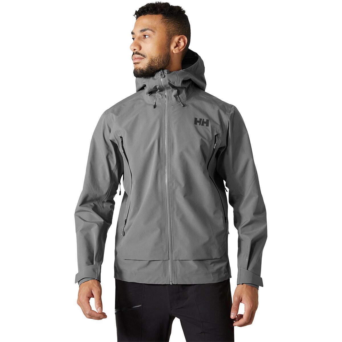 Helly Hansen Verglas Infinity Shell Jacket - Men's Concrete, XXL