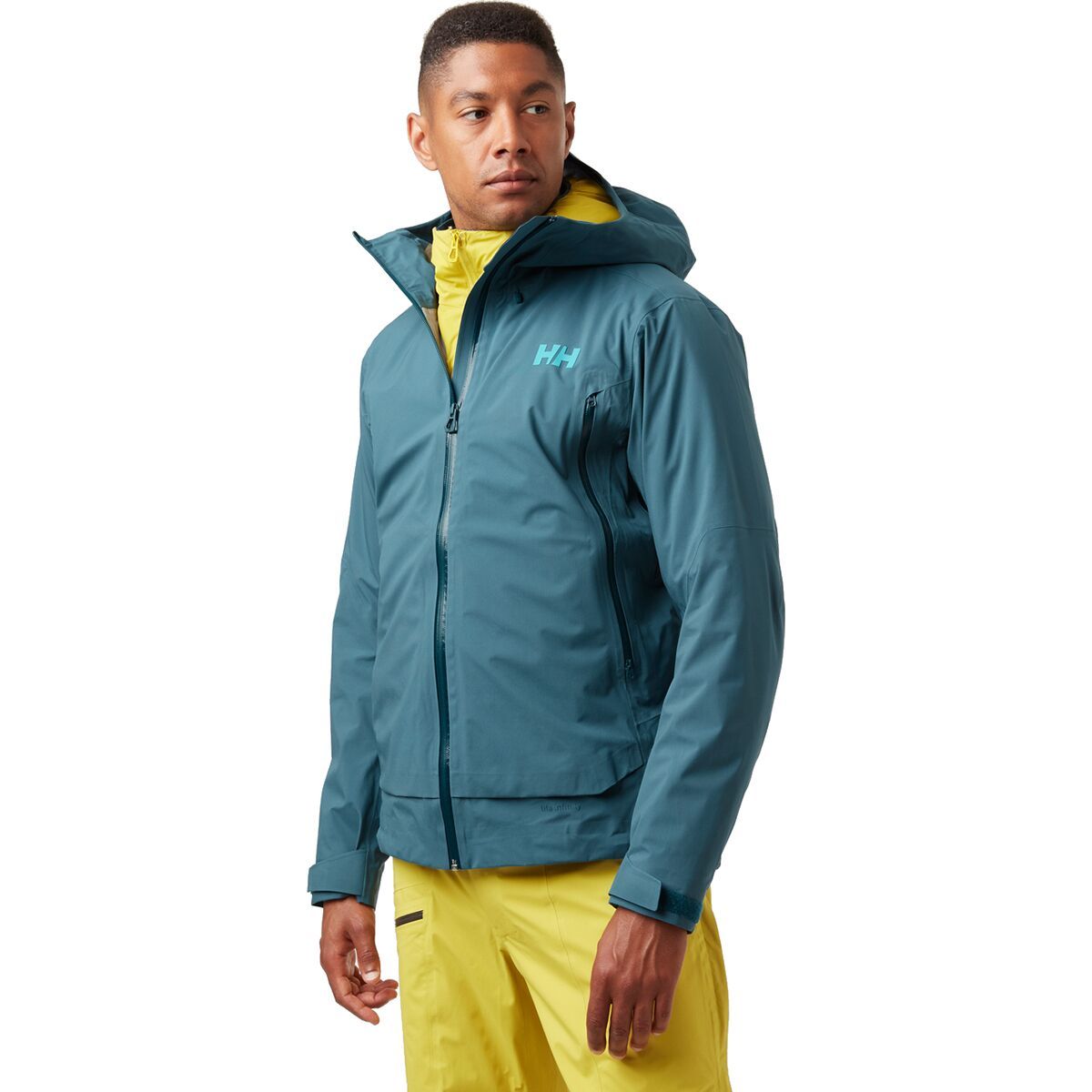 Helly Hansen Verglas Infinity Shell Jacket - Men's North Teal Blue, XL
