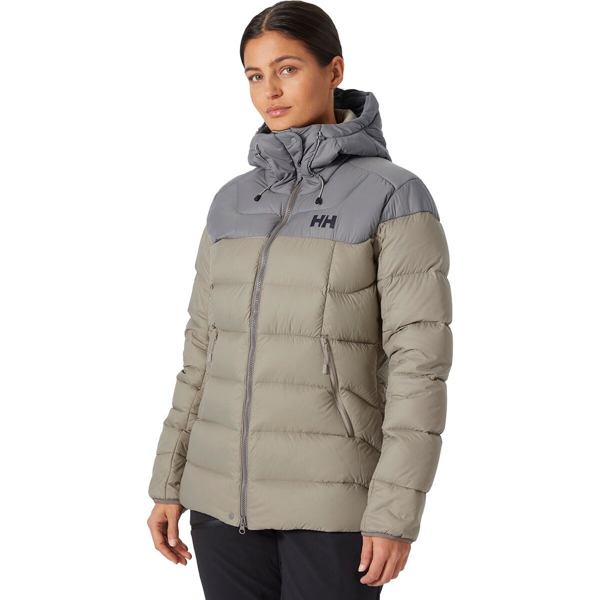 Image of Helly Hansen Verglas Glacier Down Jacket - Women's Terrazzo, S