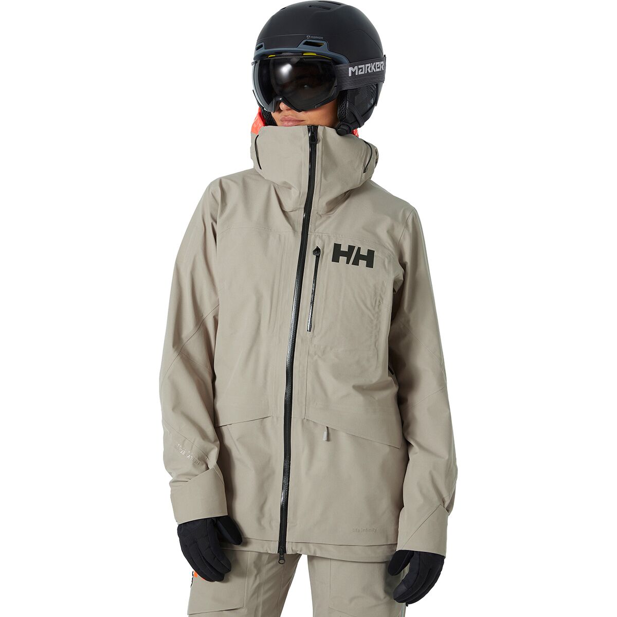 Image of Helly Hansen Aurora Infinity Shell Jacket - Women's Terrazzo, XL