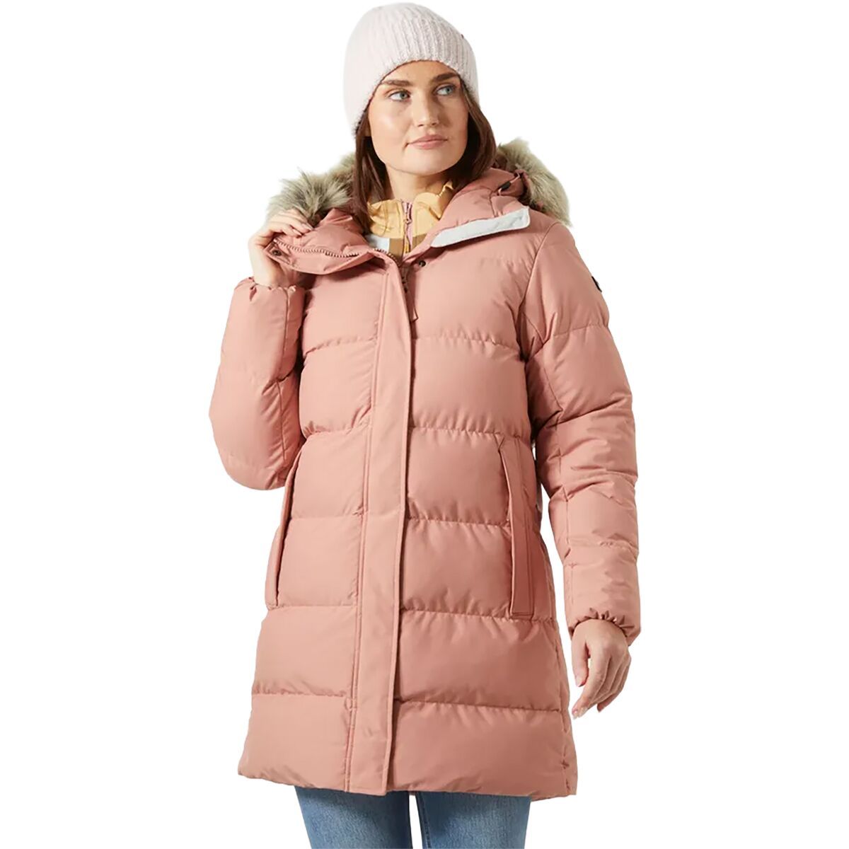 Image of Helly Hansen Blossom Puffy Parka - Women's Ash Rose, M
