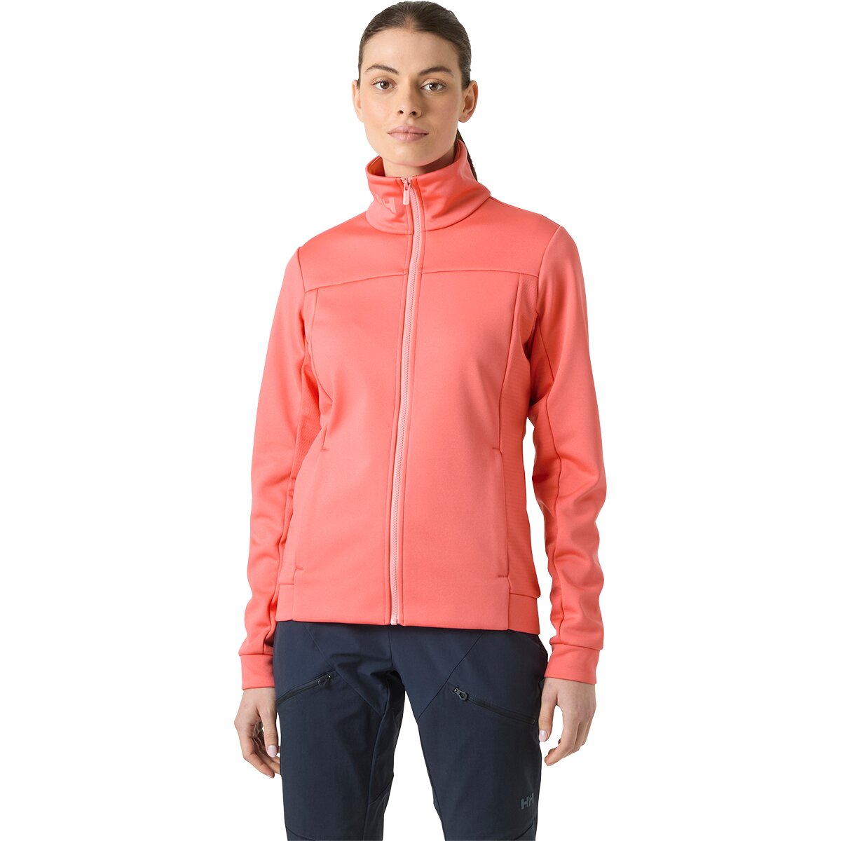 Image of Helly Hansen Crew Fleece Jacket - Women's Sunset Pink, M