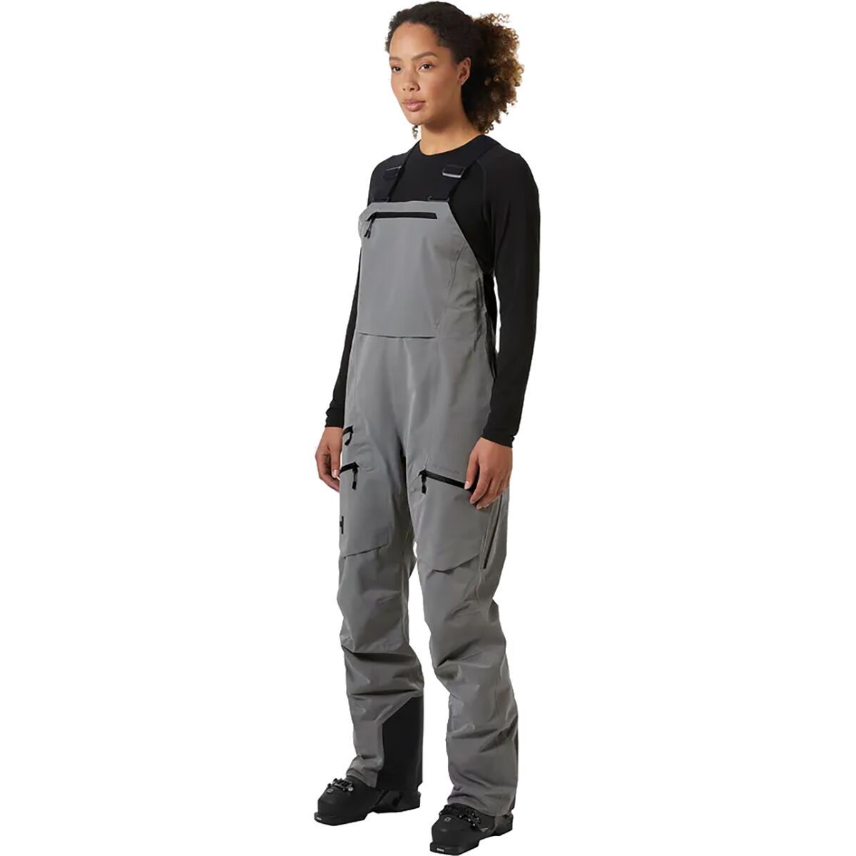Image of Helly Hansen Elevation Infinity Shell Bib Pant - Women's Infinity Rock, M