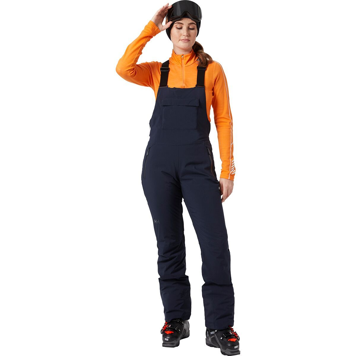 Image of Helly Hansen Legendary Insulated Bib Pant - Women's Navy, L