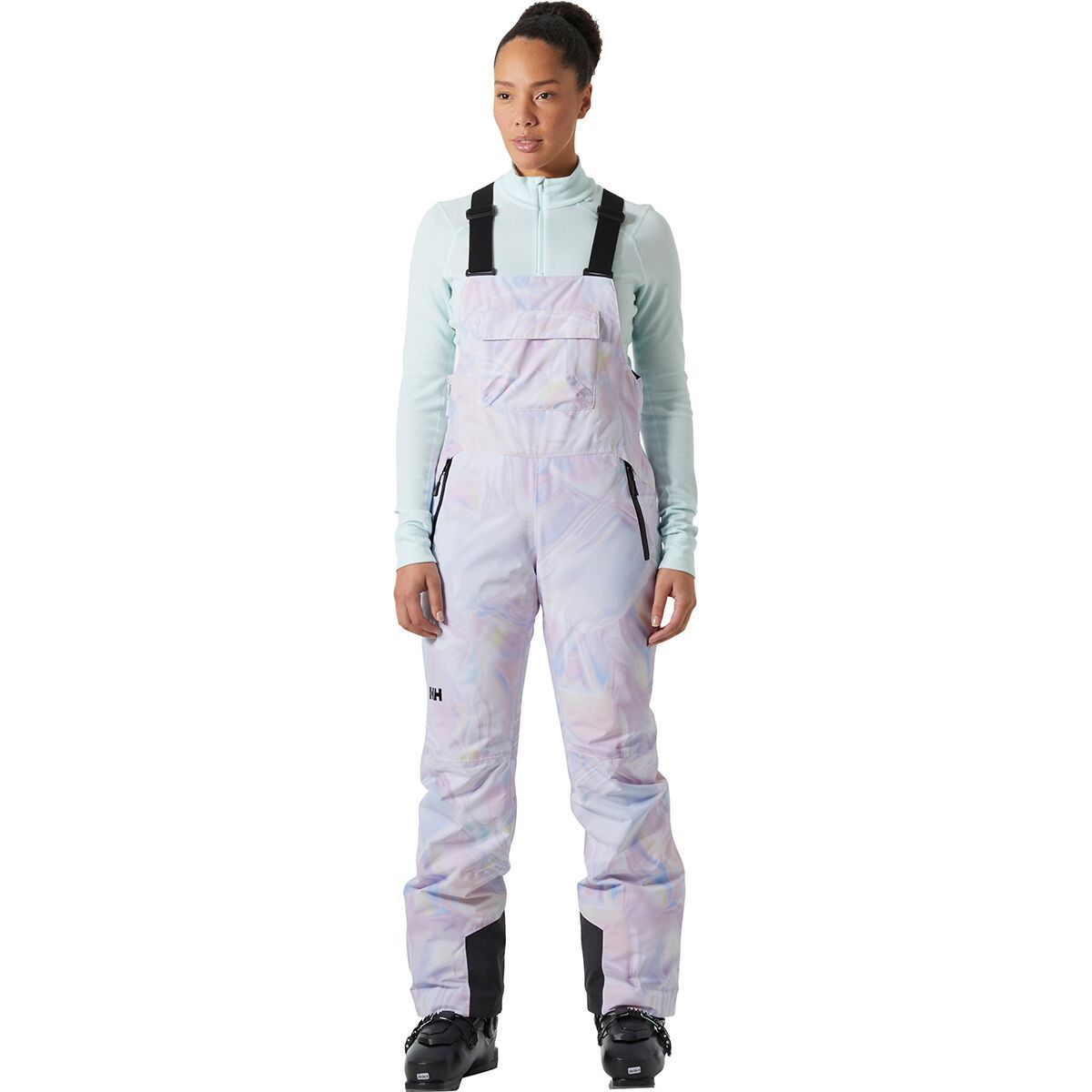 Image of Helly Hansen Legendary Insulated Bib Pant - Women's Reflections Aop, M