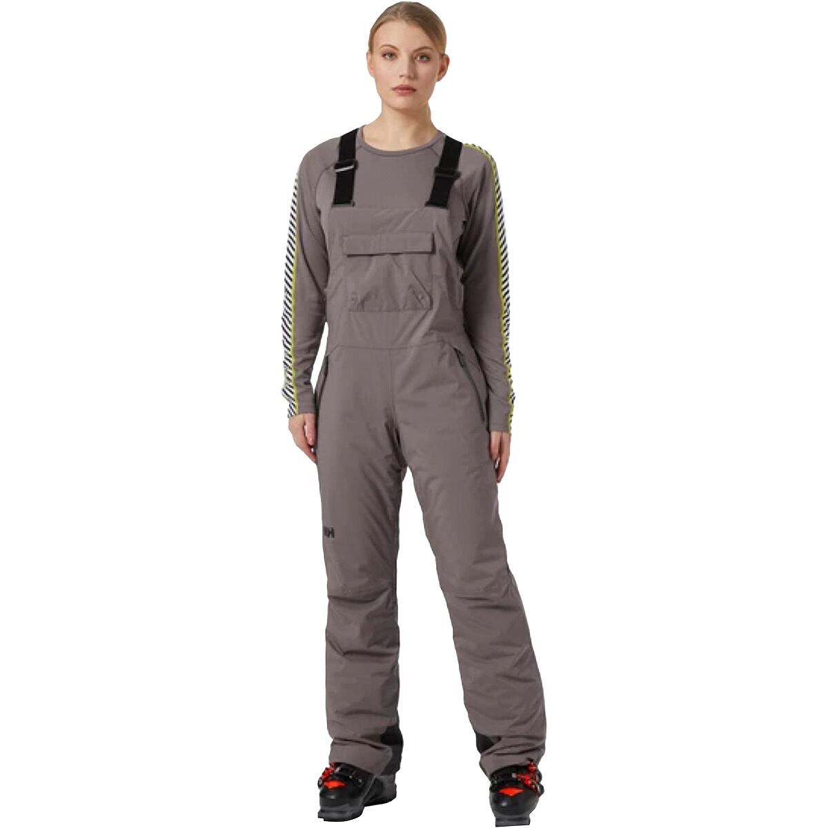 Helly Hansen Legendary Insulated Bib Pant - Women's Sparrow Grey, XS