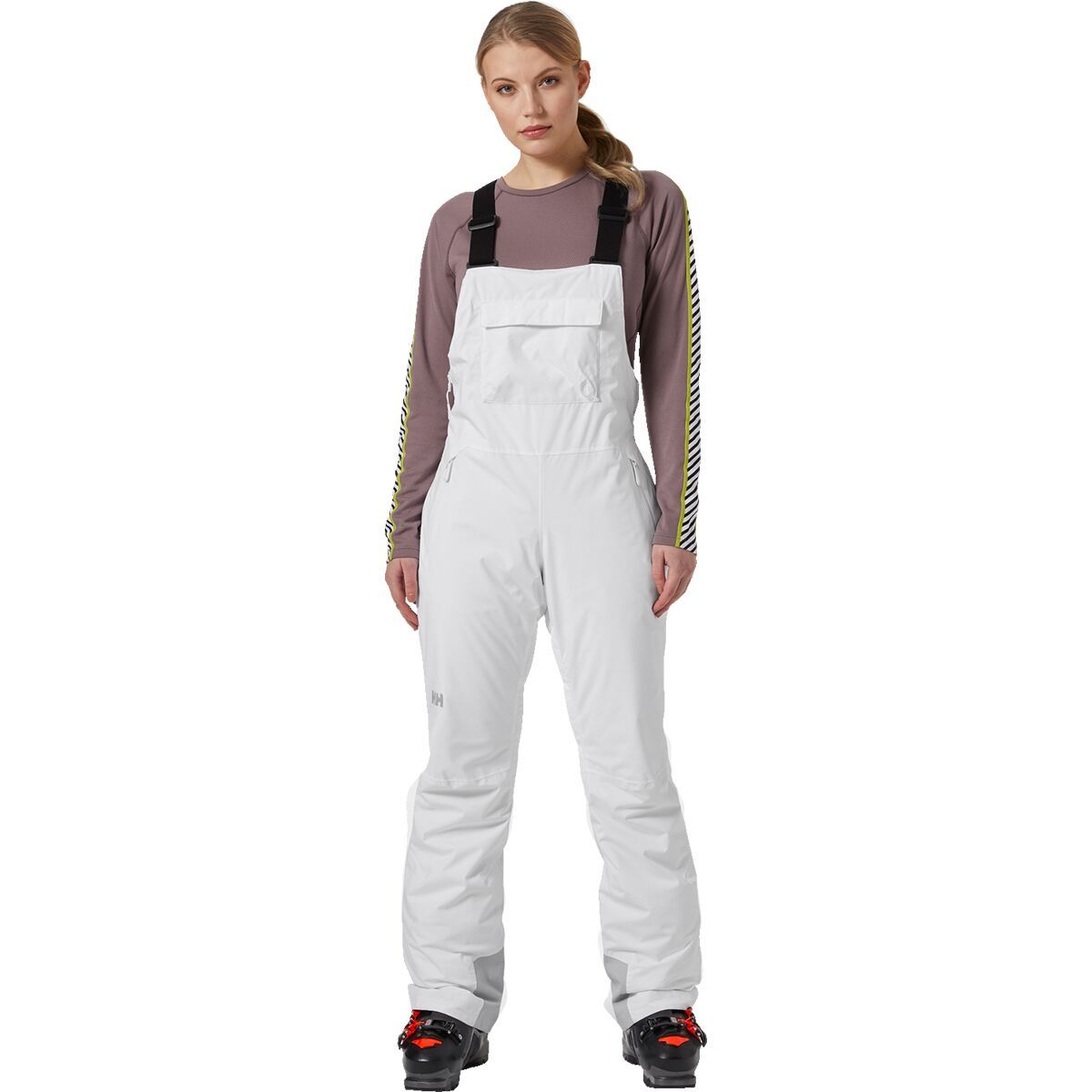 Helly Hansen Legendary Insulated Bib Pant - Women's White, M