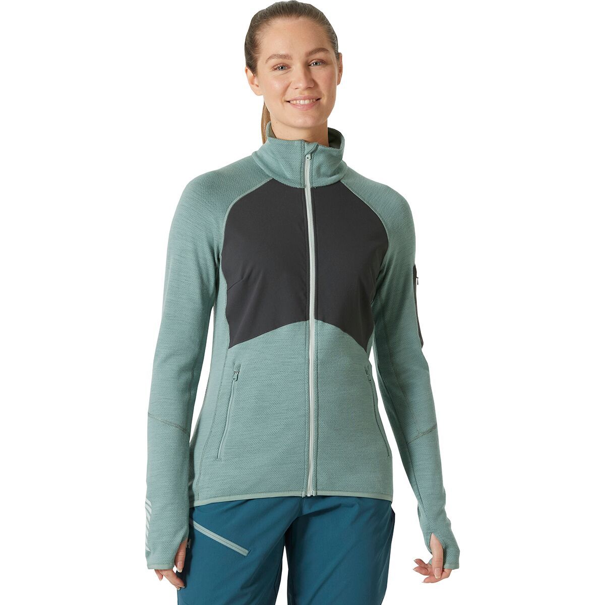 Image of Helly Hansen Lifa Merino Midlayer Top - Women's Cactus, S