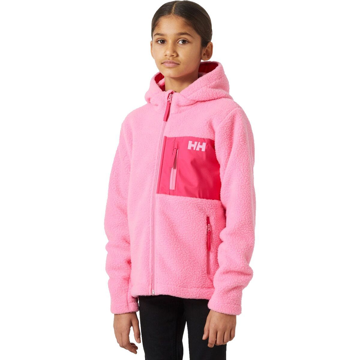 Image of Helly Hansen Jr Champ Pile Jacket - Kids' Sugar Pink, 14
