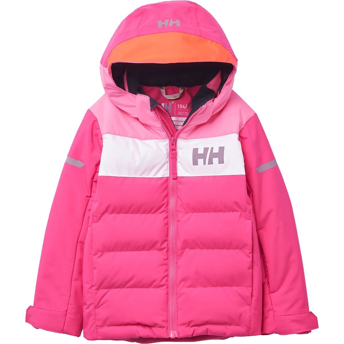 Image of Helly Hansen Vertical Insulated Jacket - Toddlers' Dragon Fruit, 2