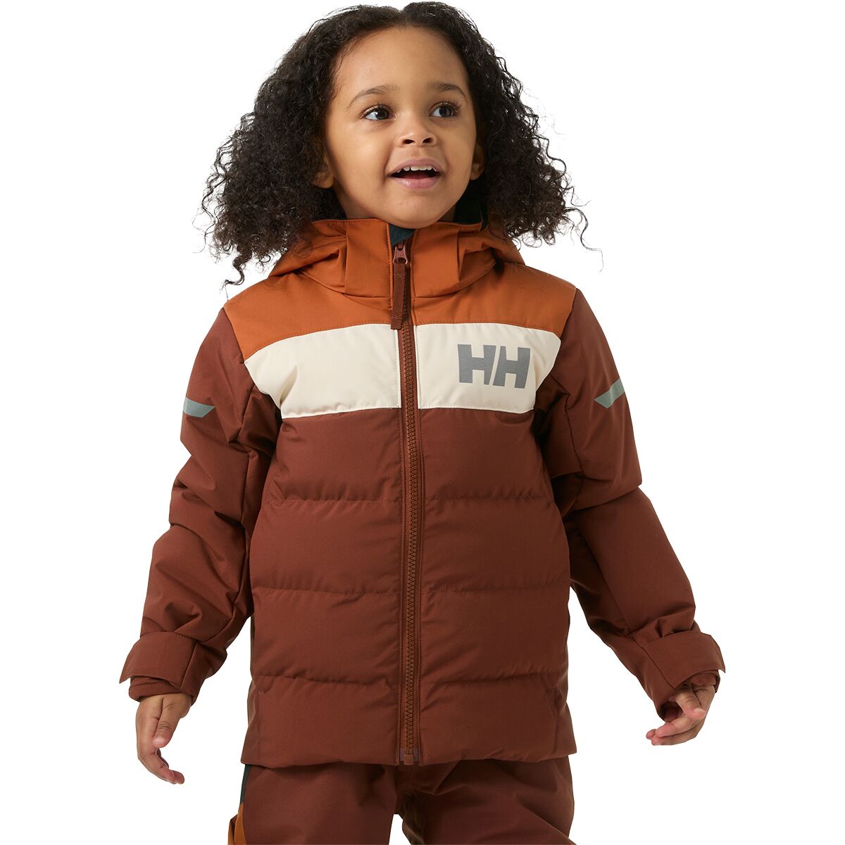 Image of Helly Hansen Vertical Insulated Jacket - Toddlers' Iron Oxide, 8