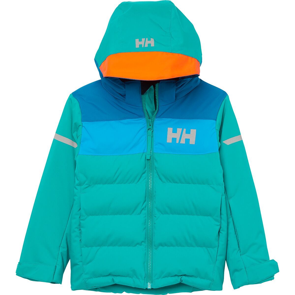 Image of Helly Hansen Vertical Insulated Jacket - Toddlers' Signal Green, 3