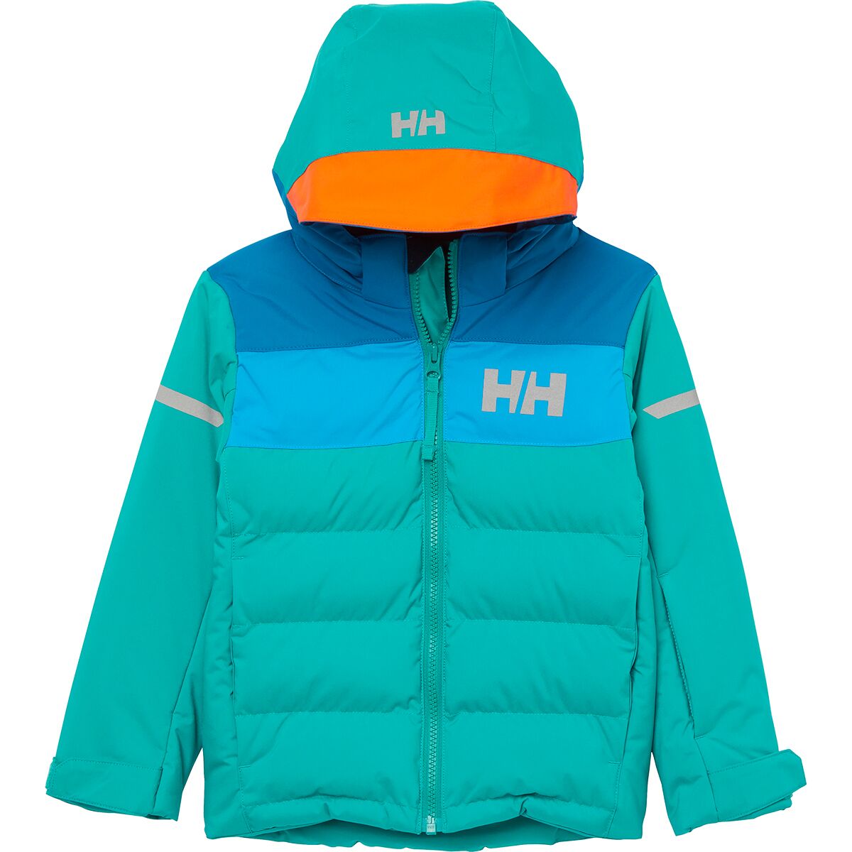 Image of Helly Hansen Vertical Insulated Jacket - Toddlers' Signal Green, 4