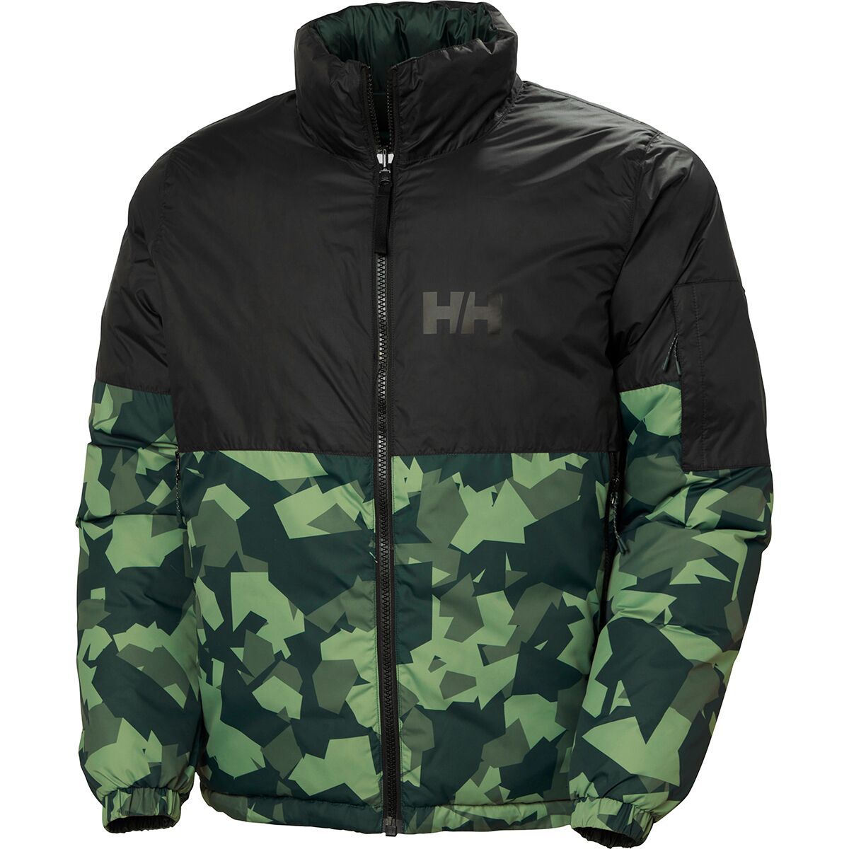Helly Hansen Active Reversible Jacket - Men's Darkest Spruce Aop, S