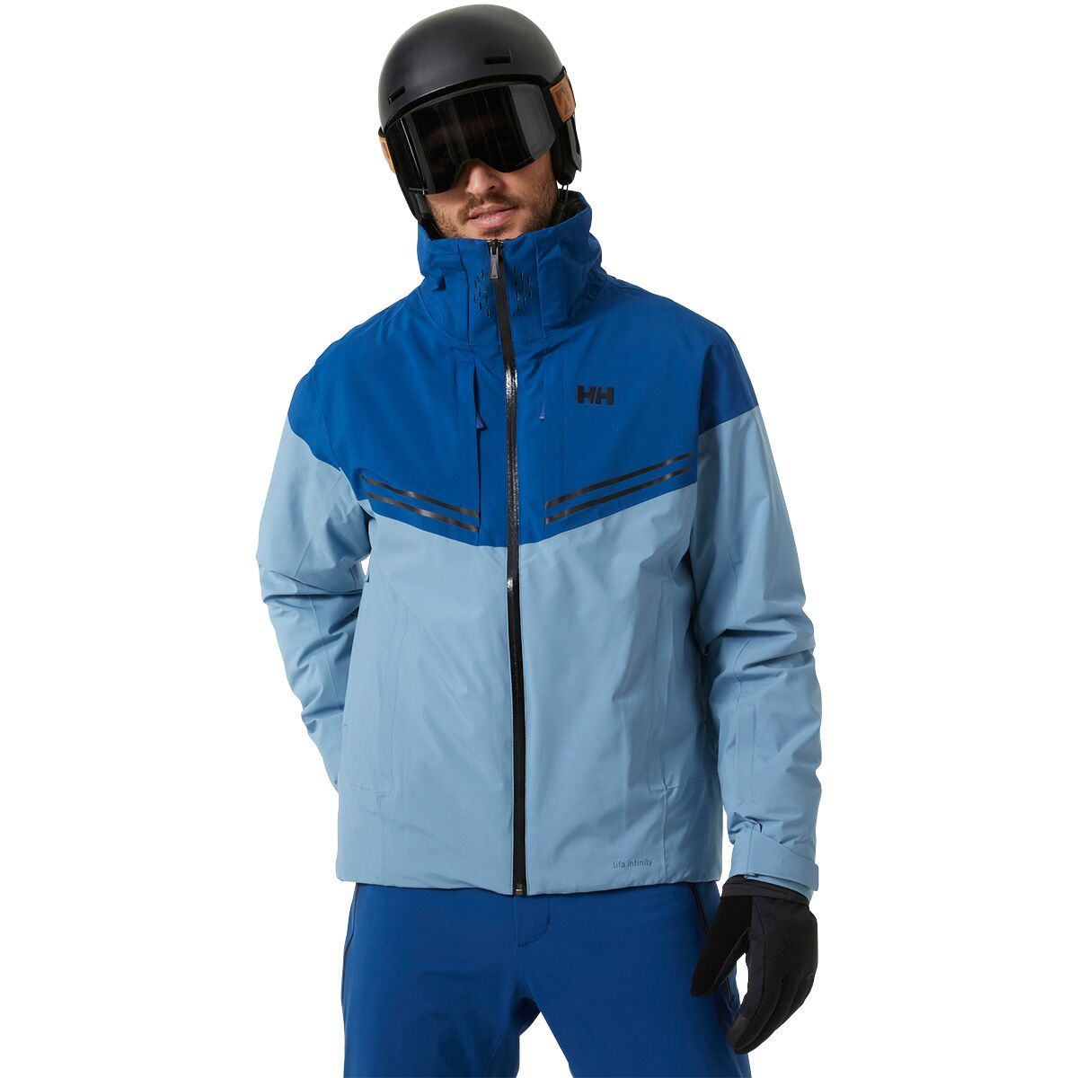Helly Hansen Alpha Infinity Jacket - Men's Blue Fog, M