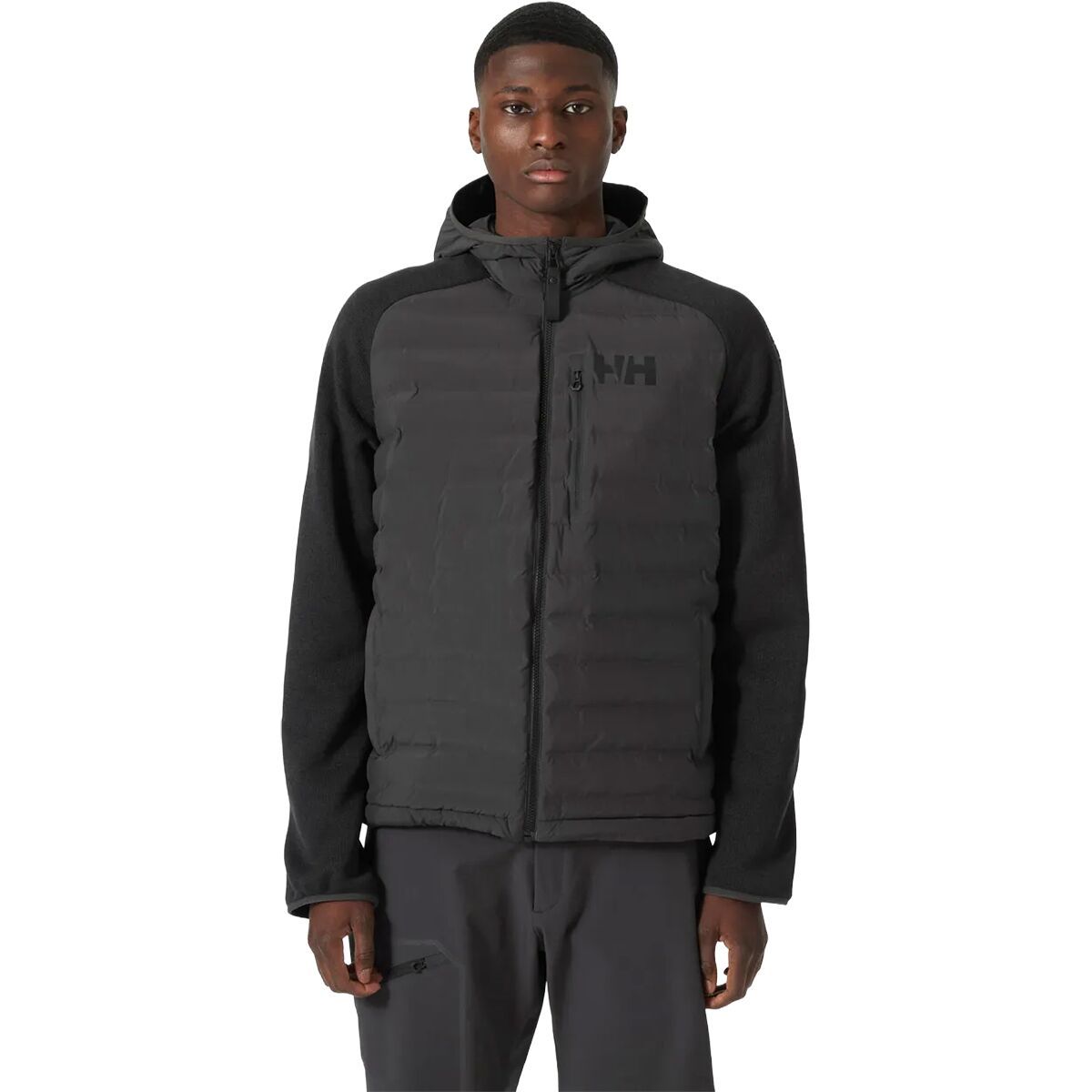 Image of Helly Hansen Arctic Ocean Hybrid Insulator Jacket - Men's Ebony, XL