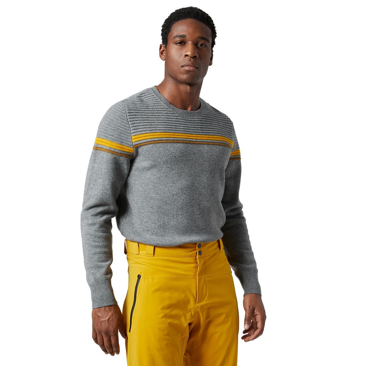Helly Hansen Carv Knitted Sweater - Men's Grey Melange, L