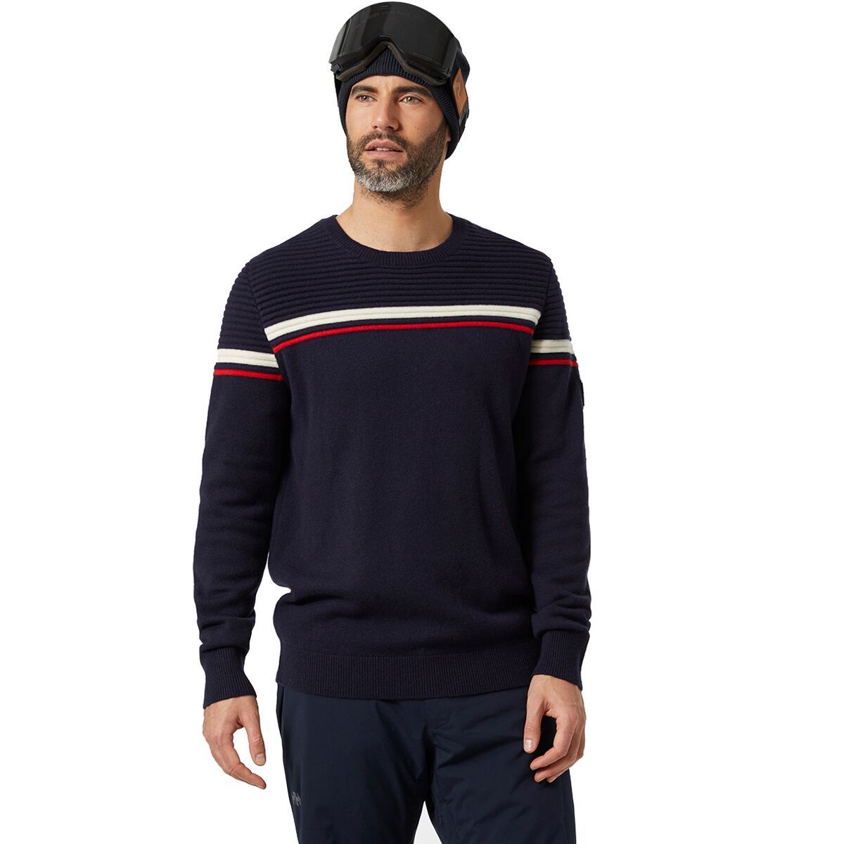 Helly Hansen Carv Knitted Sweater - Men's Navy, S