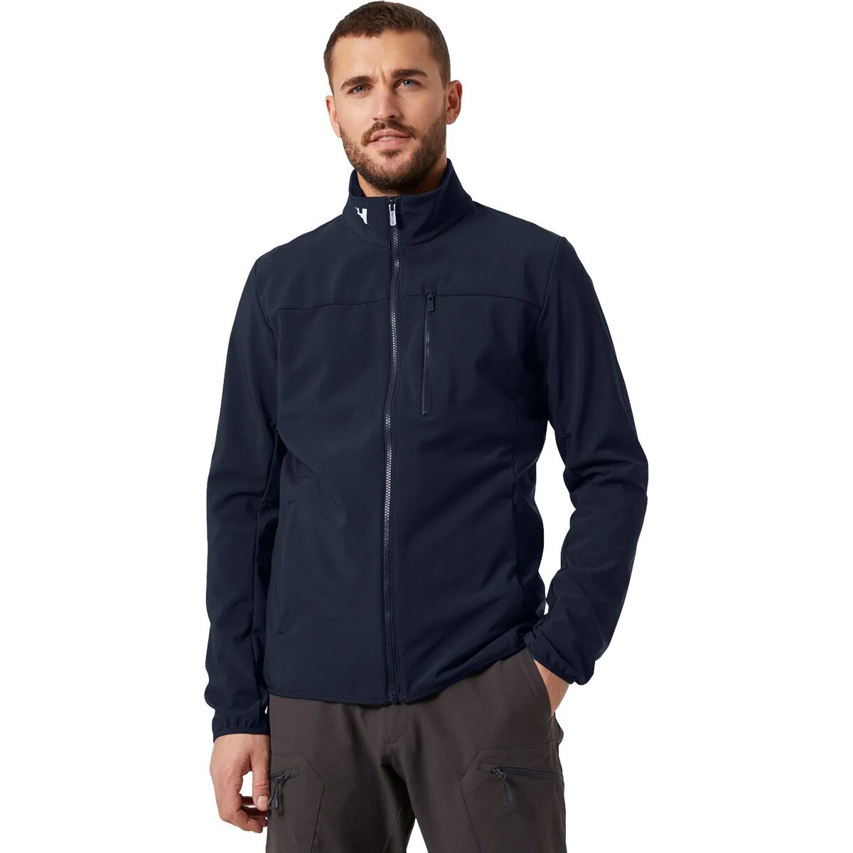 Image of Helly Hansen Crew Softshell 2.0 Jacket - Men's Navy, XL