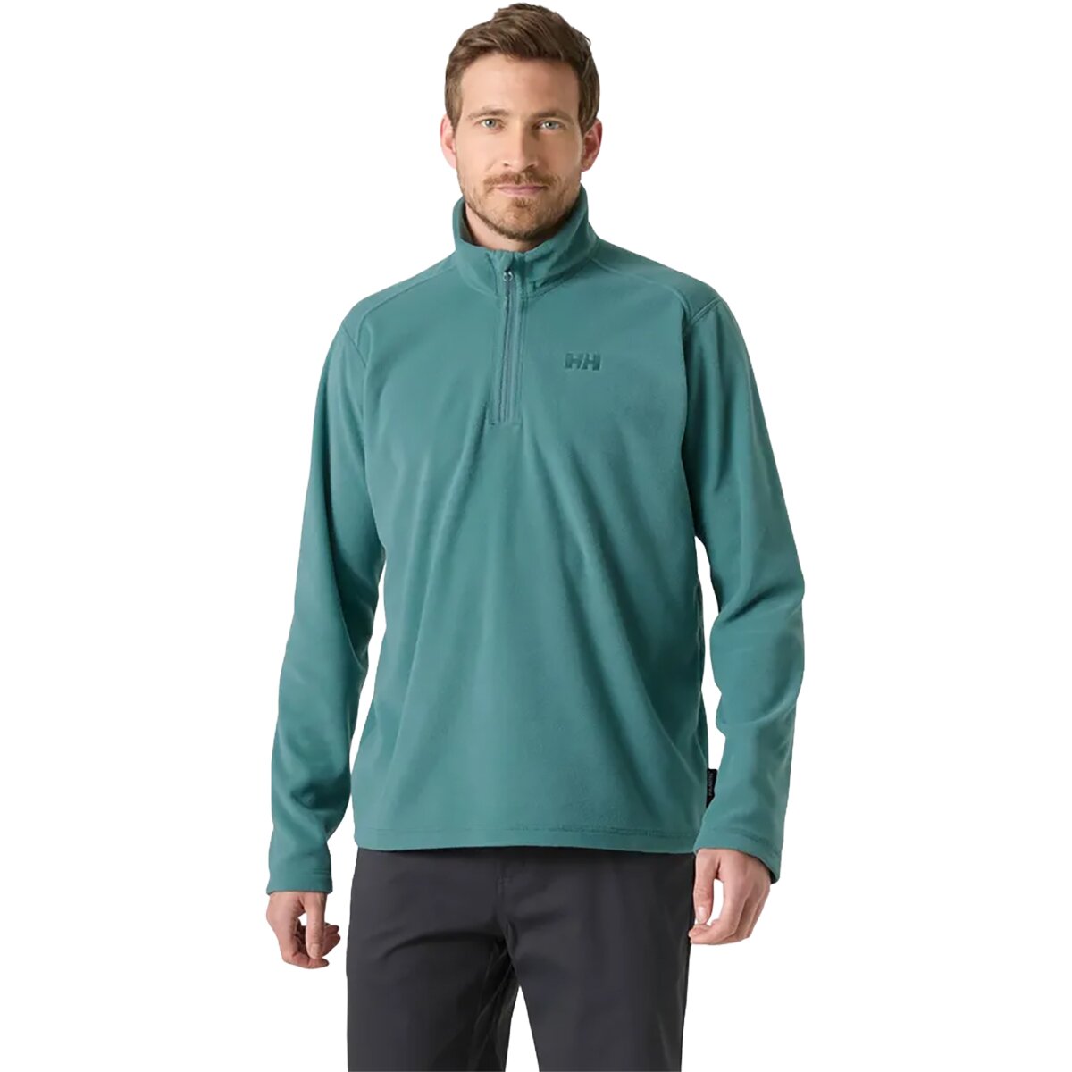 Image of Helly Hansen Daybreaker 1/2-Zip Fleece - Men's Opal Green, XL