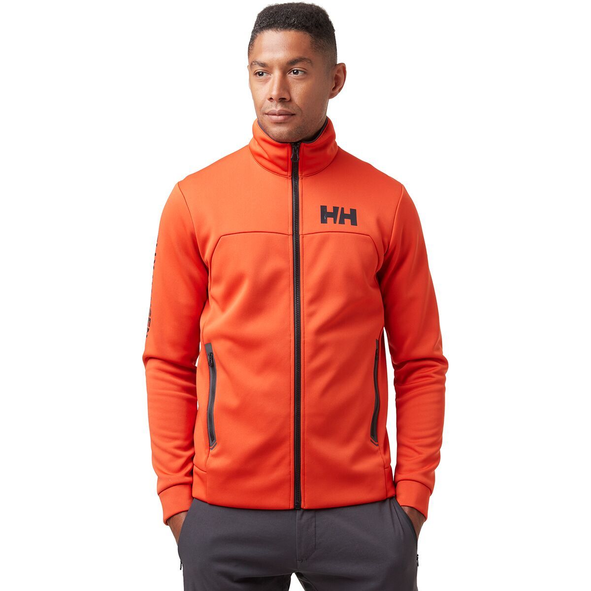 Helly Hansen HP Fleece Jacket - Men's Patrol Orange, S