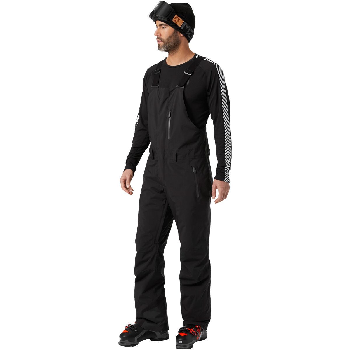 Image of Helly Hansen Legendary Insulated Bib Pant - Men's Black, XL