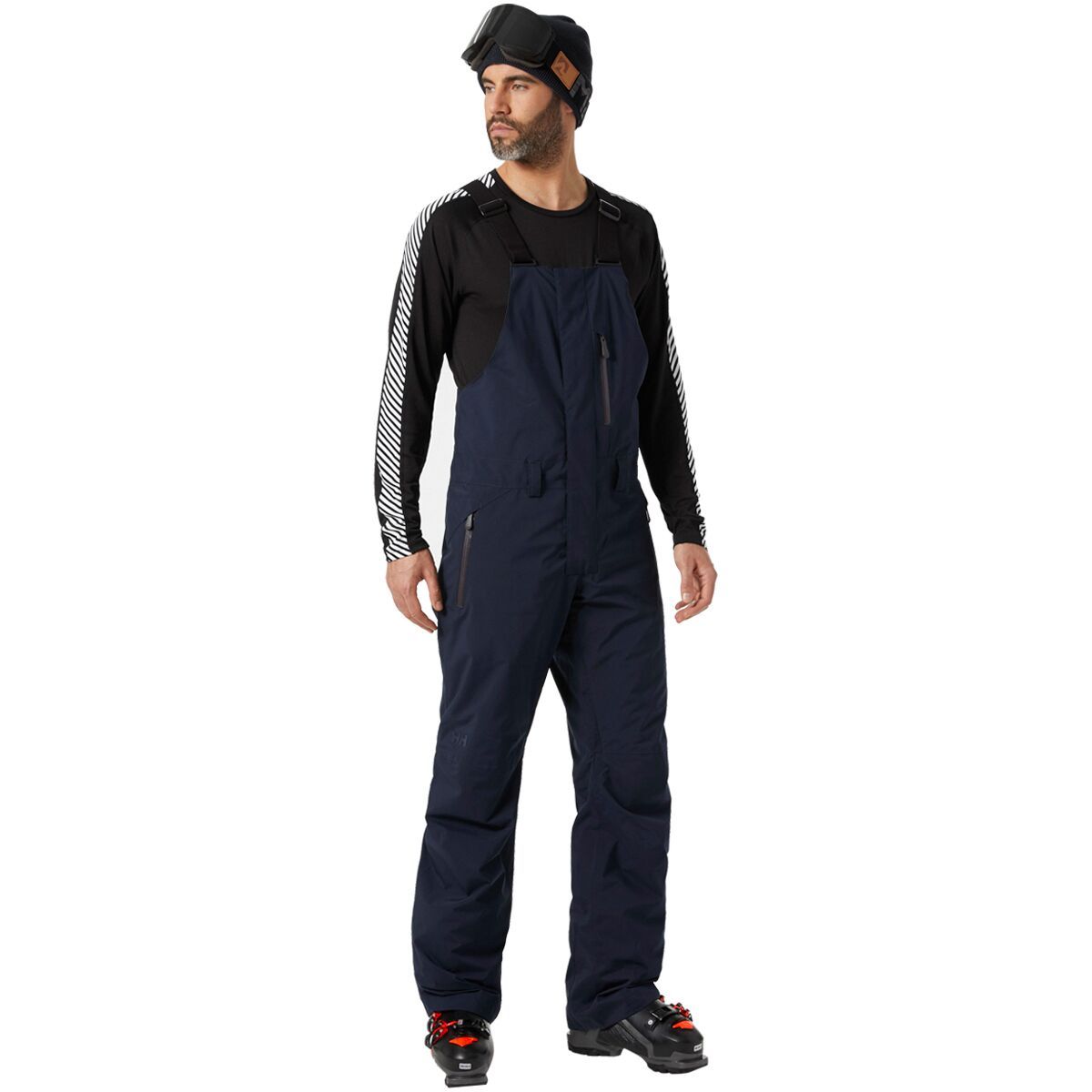 Image of Helly Hansen Legendary Insulated Bib Pant - Men's Navy, XXL