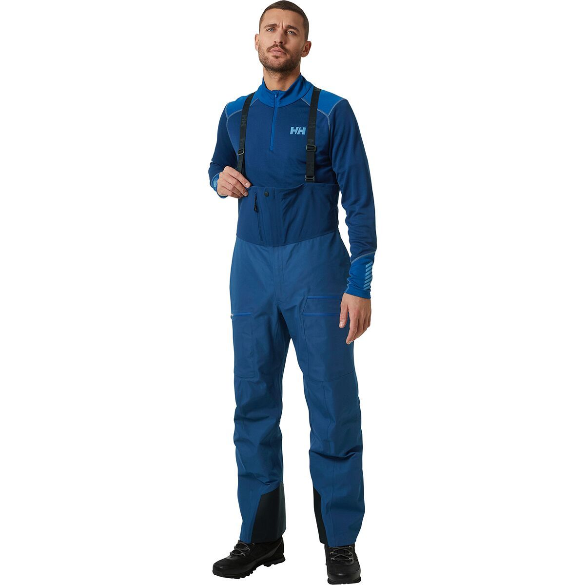 Helly Hansen Odin Mountain Infinity 3L Bib Pant - Men's Deep Fjord, M
