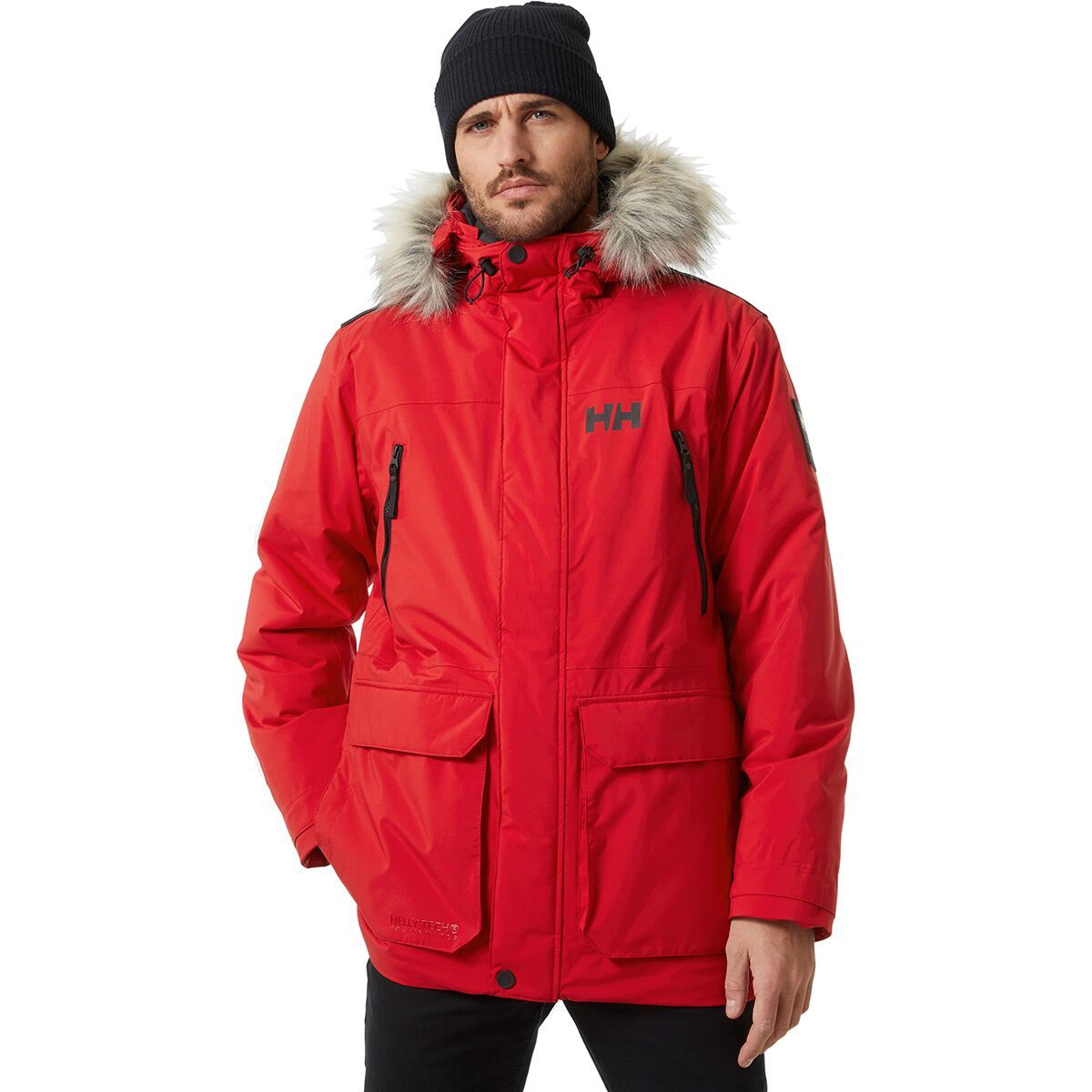 Helly Hansen Reine Parka - Men's Red, XXL