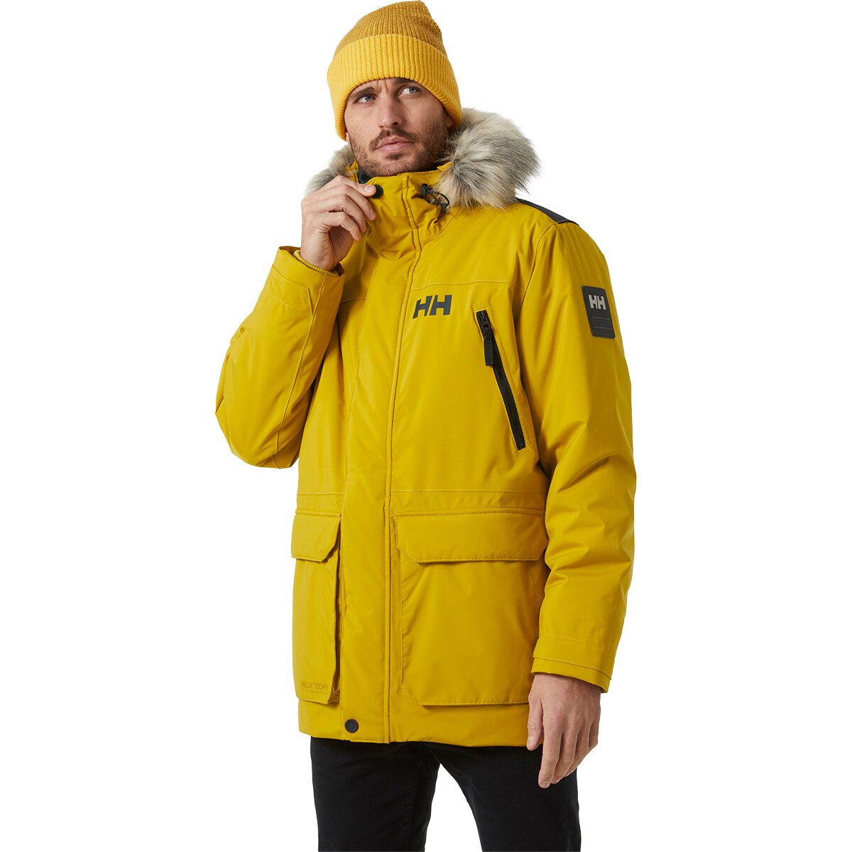 Image of Helly Hansen Reine Parka - Men's Straw, XL