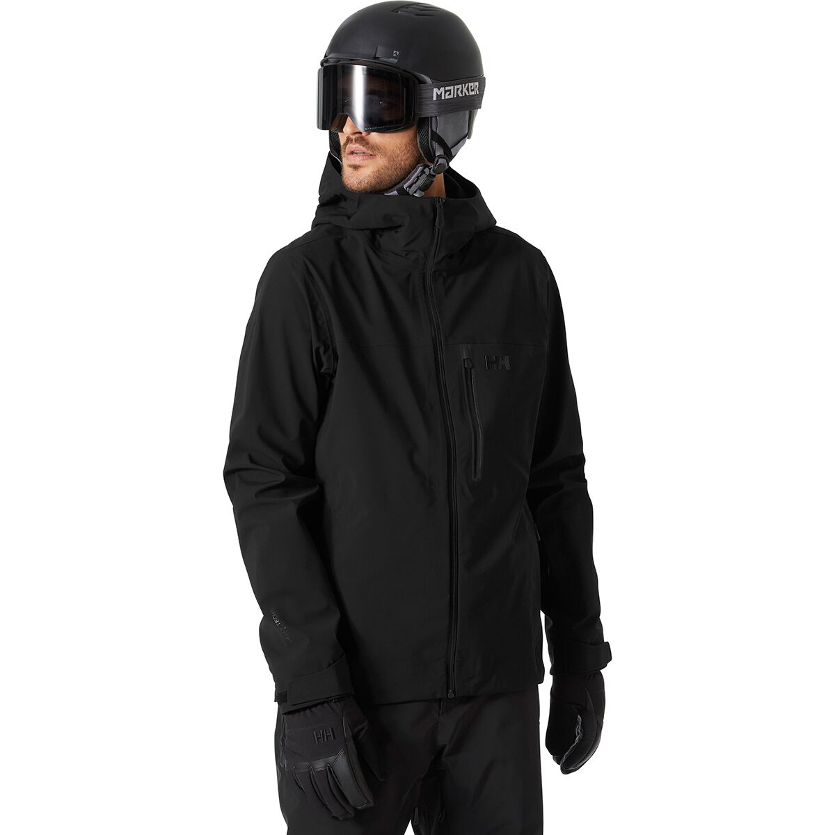 Image of Helly Hansen Swift 3L Shell Jacket - Men's Black, XXL