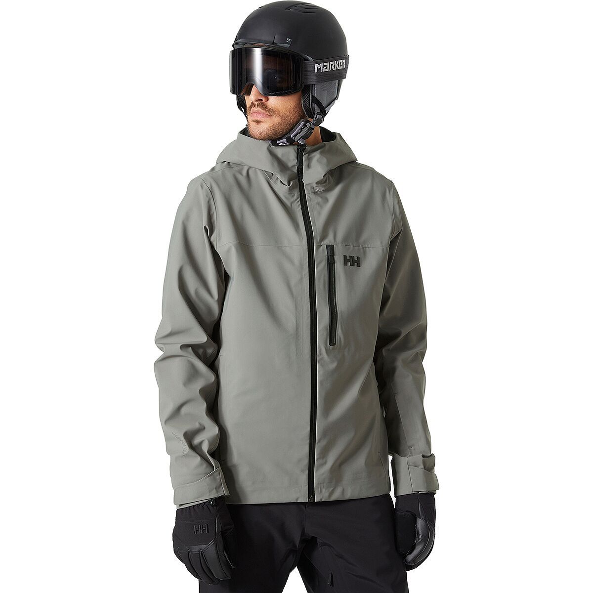 Helly Hansen Swift 3L Shell Jacket - Men's Concrete, XXL