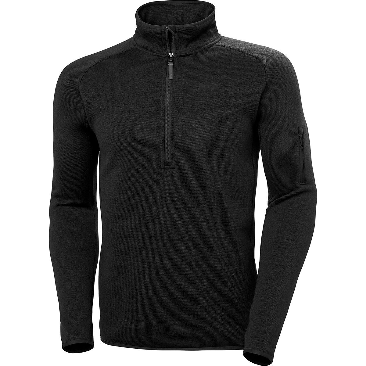 Image of Helly Hansen Varde 2.0 1/2-Zip Jacket - Men's Black, S