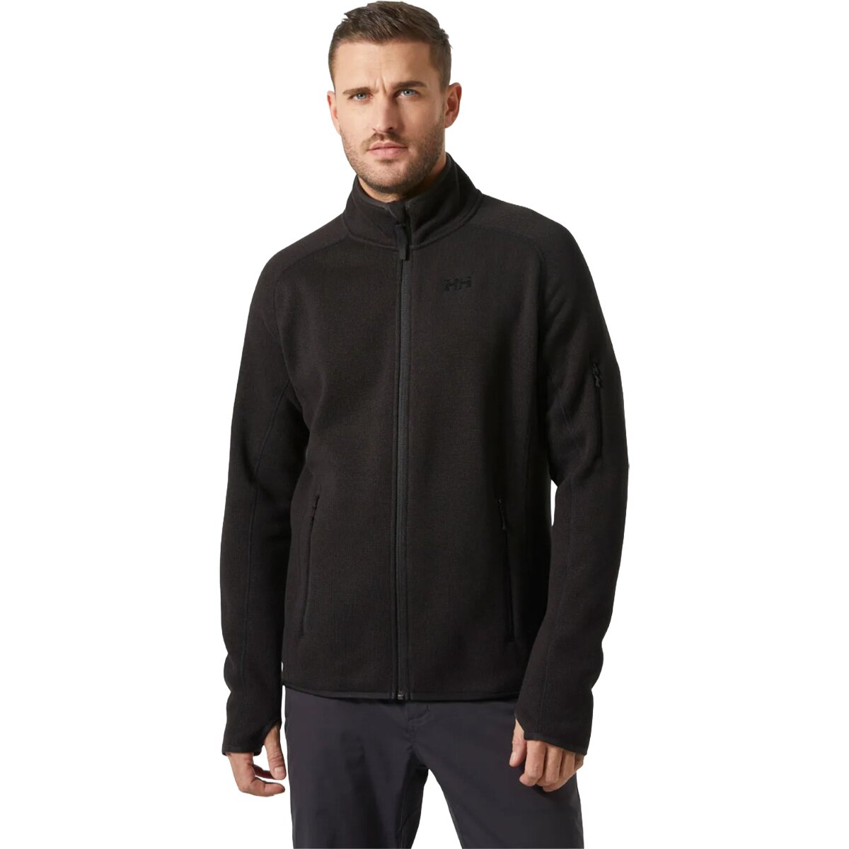 Image of Helly Hansen Varde 2.0 Fleece Jacket - Men's Black, XXL